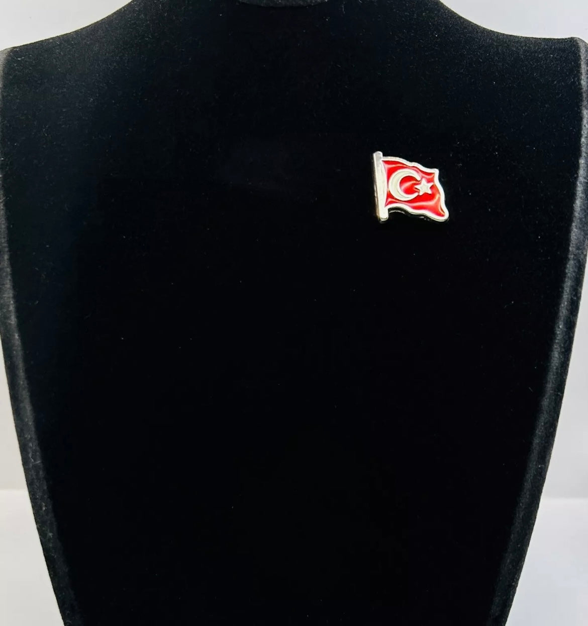 Türkei Flagge Anstecknadel-Pin – Türk Bayrak Yaka Rozeti