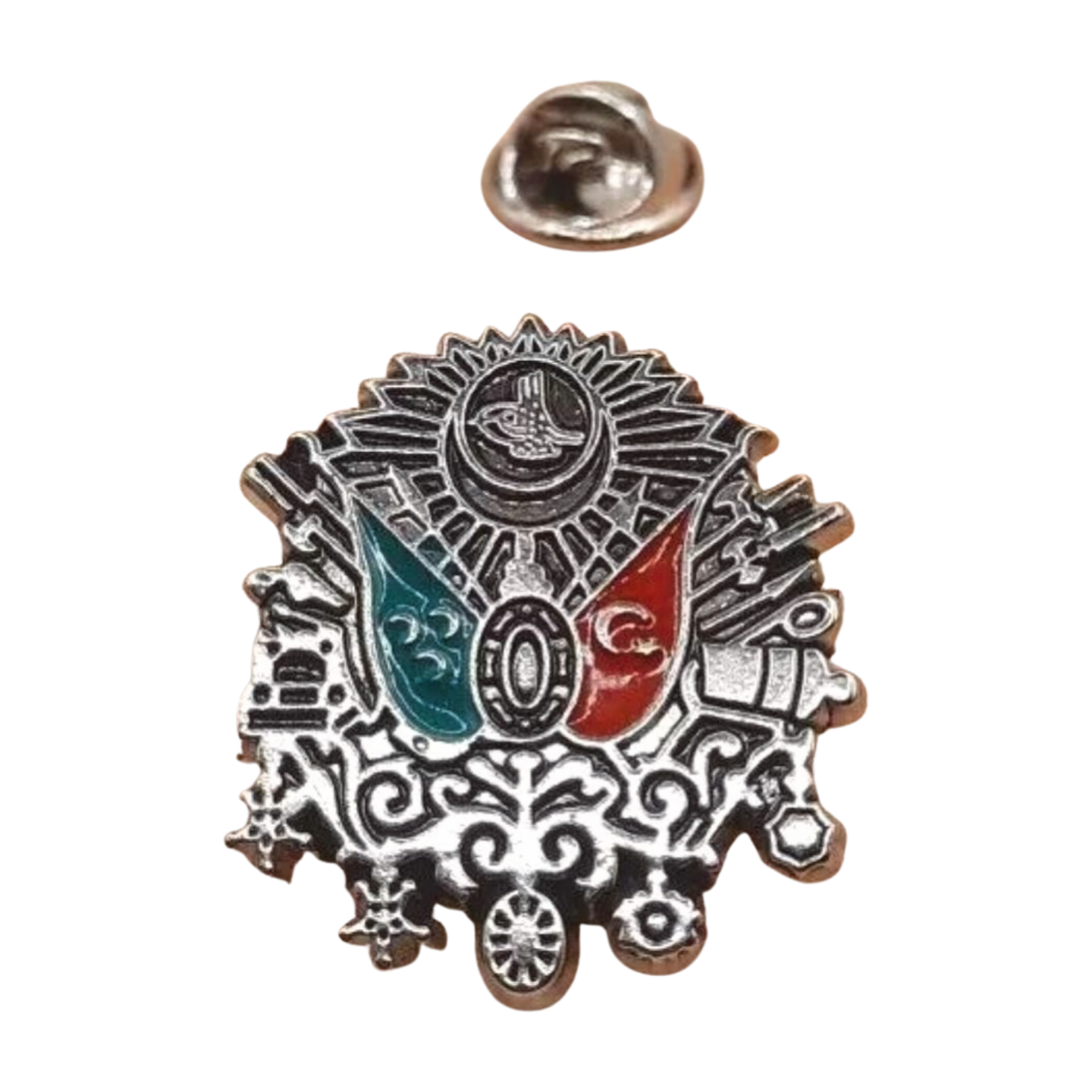 Osmanischer Reich Wappen Anstecknadel-Pin – Osmanli Arma Yaka Rozeti