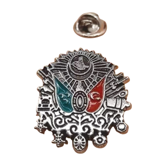 Osmanischer Reich Wappen Anstecknadel-Pin – Osmanli Arma Yaka Rozeti
