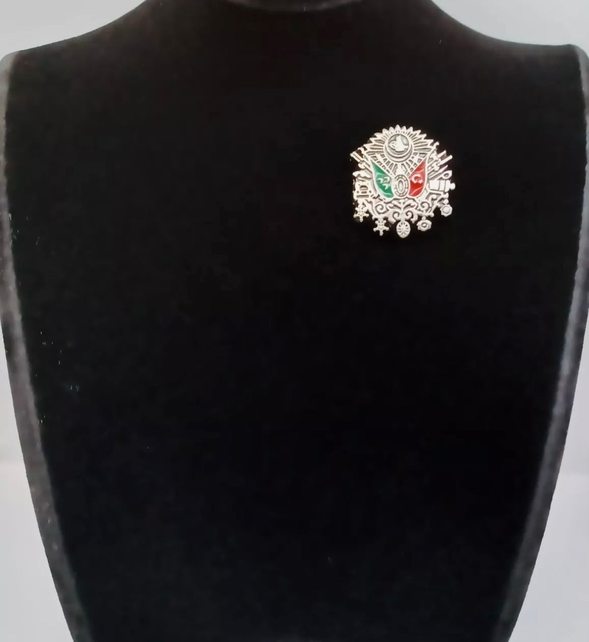 Osmanischer Reich Wappen Anstecknadel-Pin – Osmanli Arma Yaka Rozeti