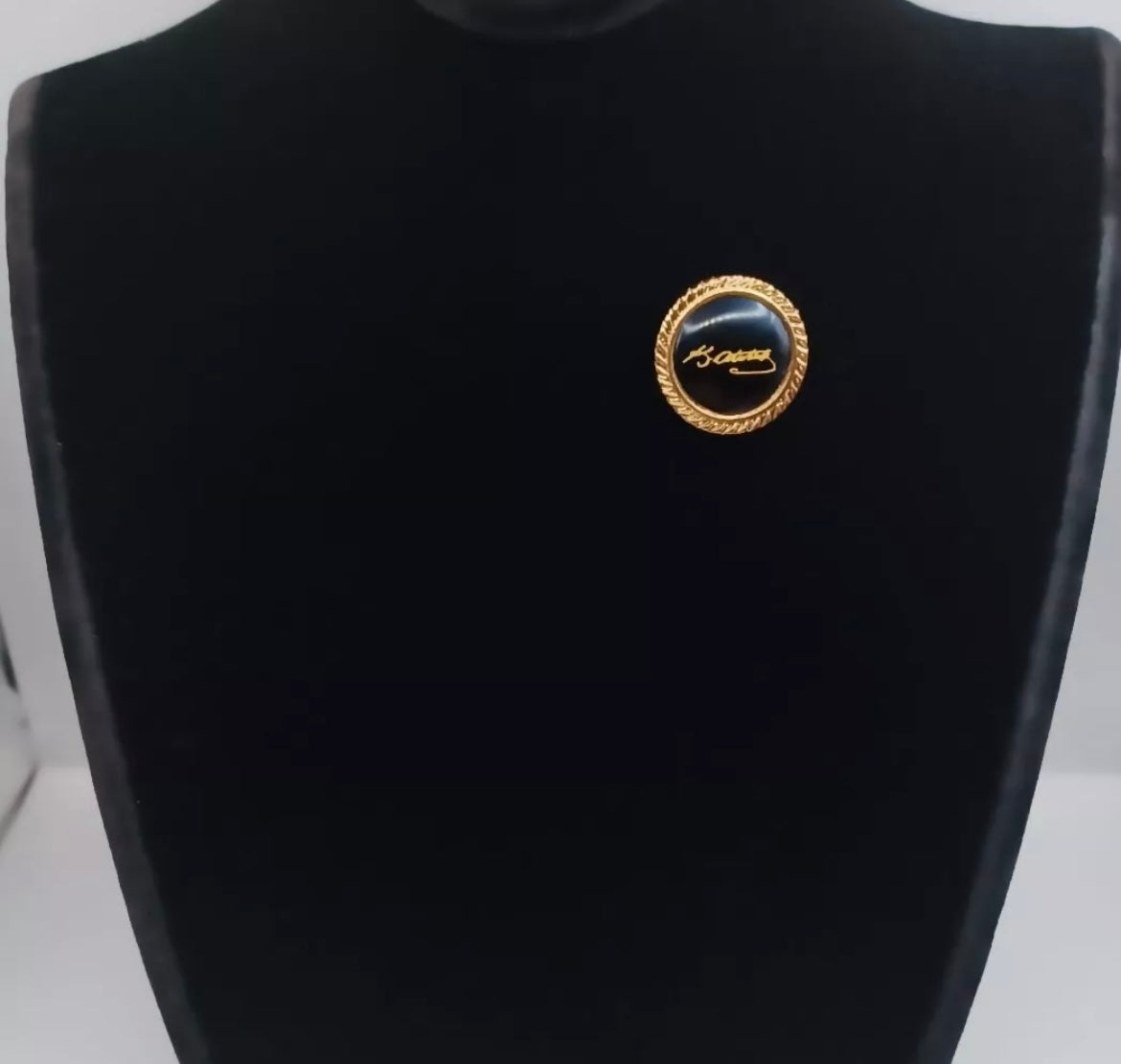 K.Atatürk Anstecknadel-Pin Black Gold – Atatürk Yaka Rozeti
