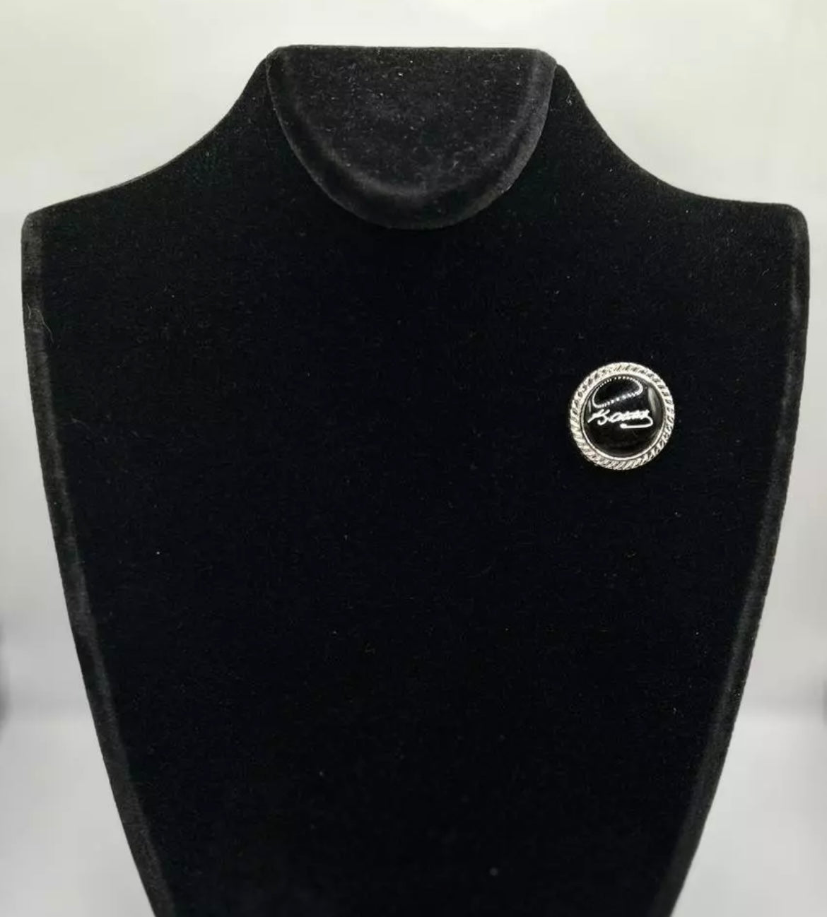 K.Atatürk Anstecknadel-Pin Black Silber – Atatürk Yaka Rozeti
