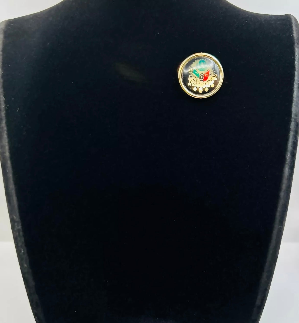 Osmanischer Reich Wappen Anstecknadel-Pin – Osmanli Arma Yaka Rozeti