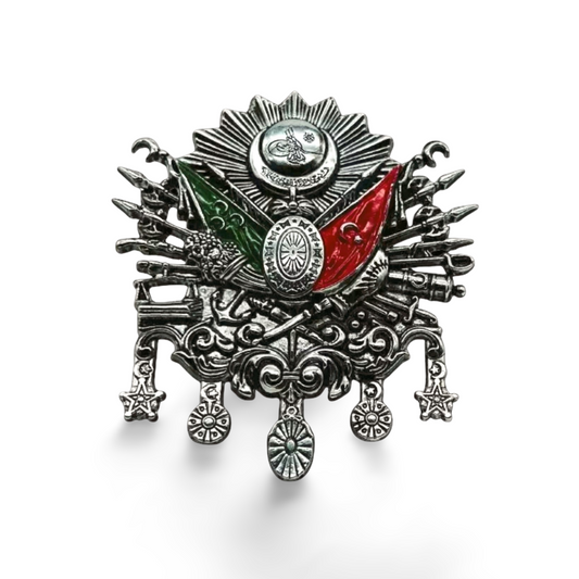 Osmanlı Tugra Arma Emblem – Metall Wappen mit Schrauben