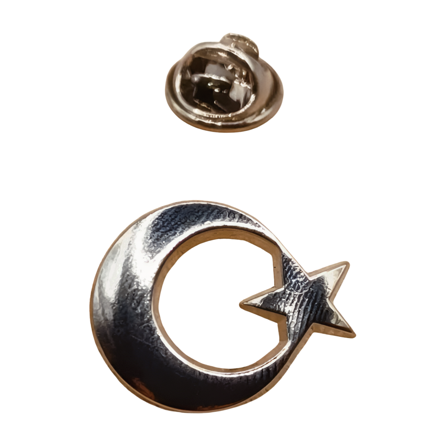 Ay yildiz Türkei Mond & Stern Anstecknadel-Pin – AYYILDIZ Yaka Rozeti