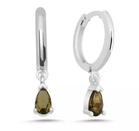 Zultanit Farbwechsel-Ohrringe – 925 Sterling Silber Ohrclip