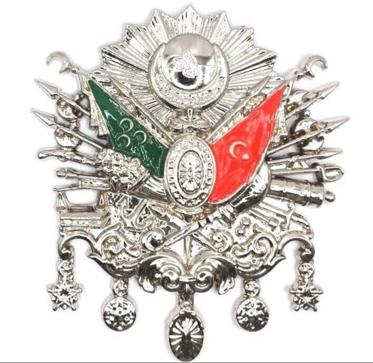 Osmanlı Arma Tugra XL Auto Emblem | Osmanische Wappen - Chrom