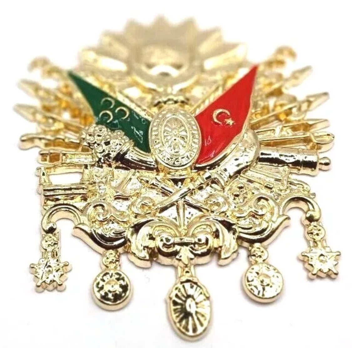 Osmanlı Arma Tugra XL Auto Emblem | Osmanische Wappen - Gold