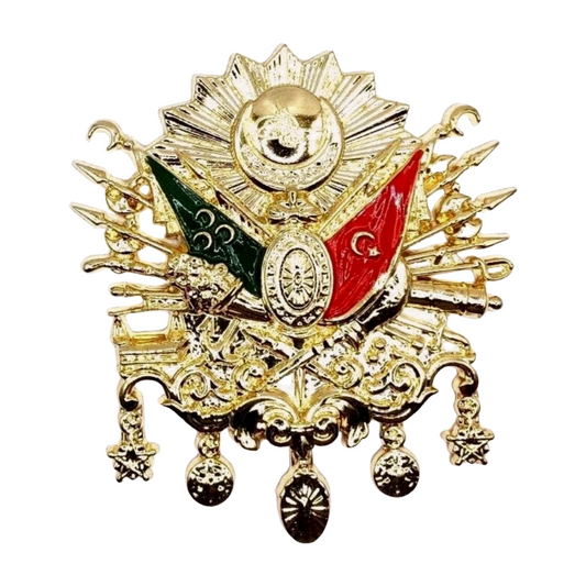Osmanlı Arma Tugra XL Auto Emblem | Osmanische Wappen - Gold