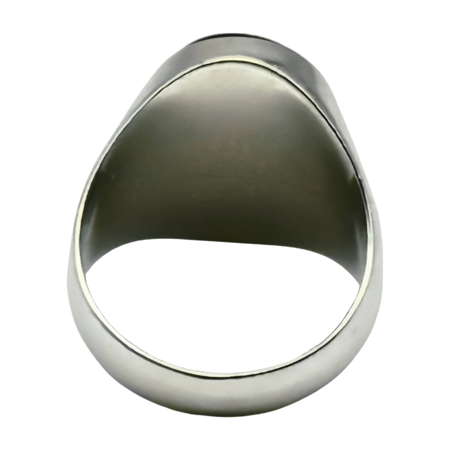 Sterling Silber 925 Siegelring eleganter Herrenring mit Onyx, Männer Ring