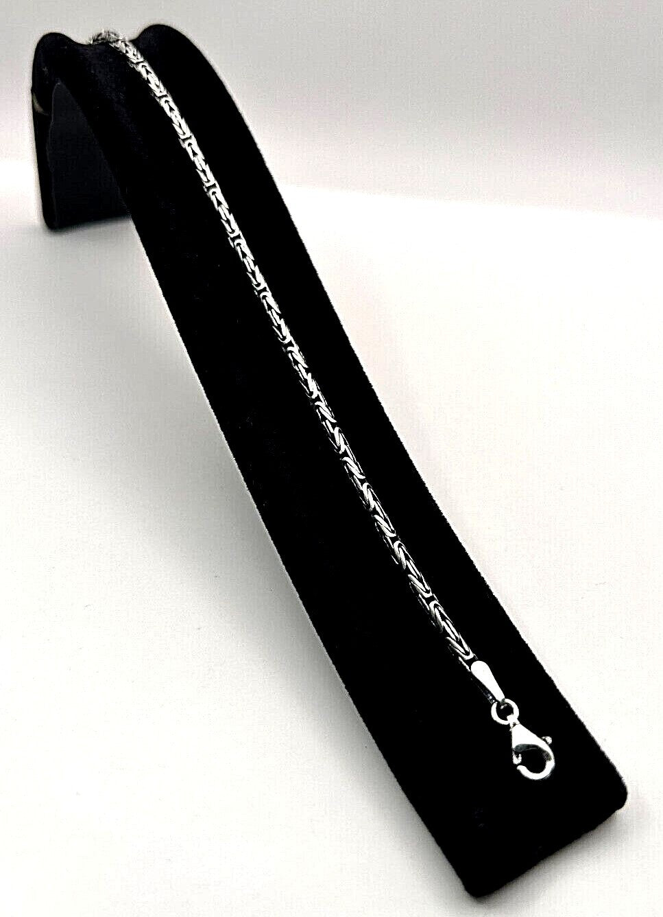 925 Sterling Silber Königskette Armband Massiv Rund