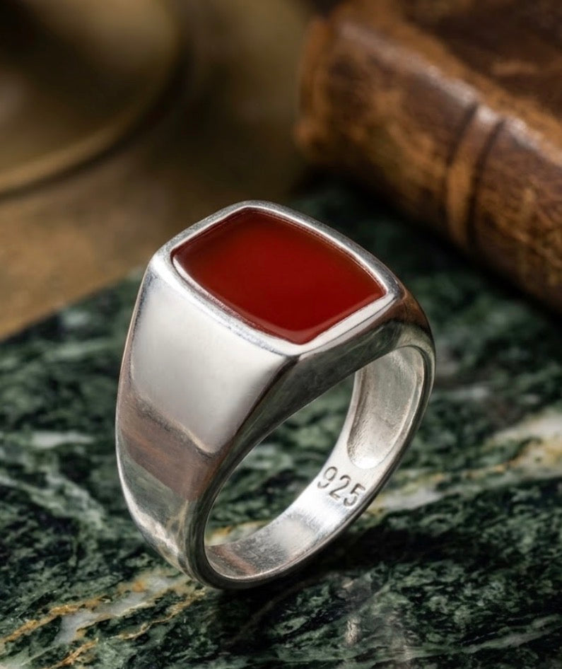 Herren Ringe mit Stein