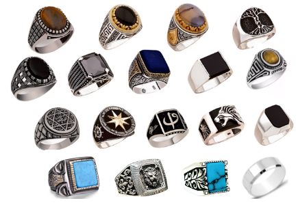 Herren Ringe aus 925 Silber