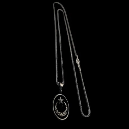 Ay Yildiz Kette 925 Sterling Silber Kelime-i Tevhid