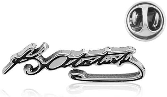 Kemal Atatürk Imza Rozet - Anstecknadel mit Pin 925 Sterling Silber