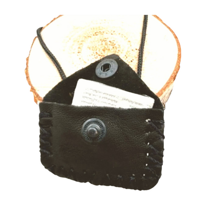 Cevşen Muska 6 cm Kette aus echtem Leder – mit Ayetel Kürsi & Dua Surah