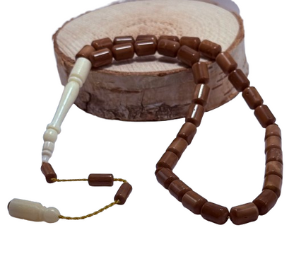 Kuka Tesbih – Handgefertigte Gebetskette aus natürlichem Kuka-Holz