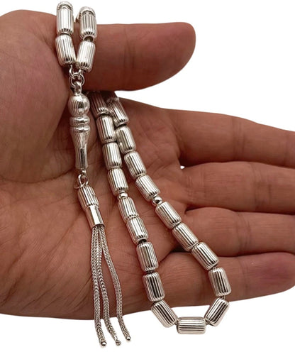 Gebetskette 925 Sterling Silber 30g | Gümüş Tesbih