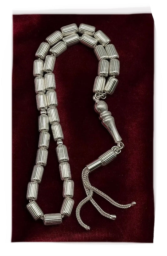 Gebetskette 925 Sterling Silber 30g | Gümüş Tesbih
