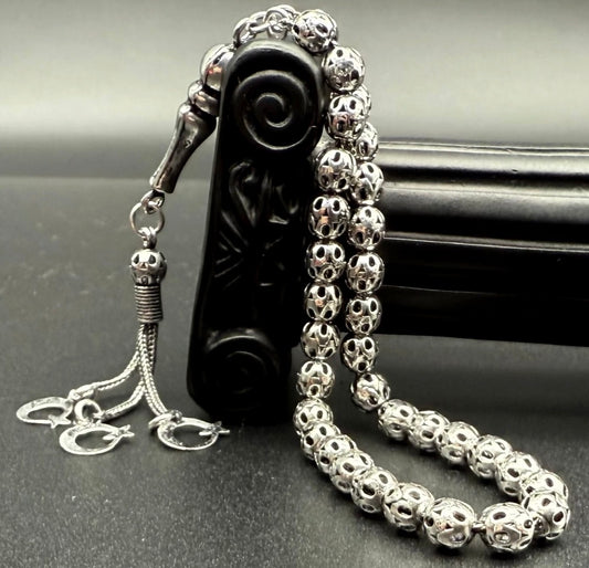 Gebetskette 925 Sterling Silber - Ay Yildiz Tesbih Gümüş