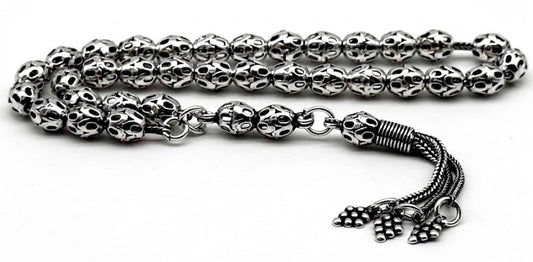 Gebetskette 925 Sterling Silber - Gümüş Tesbih Fizyon