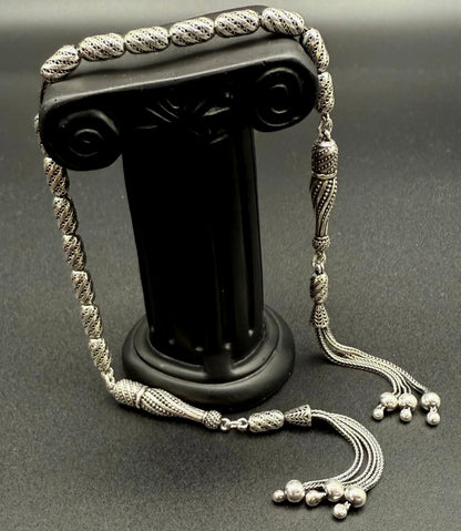 Zaza Tesbih – 925er Silber Fizyon nit doppelte Imame  Zaza