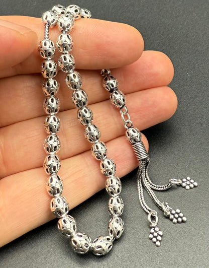 Gebetskette 925 Sterling Silber - Gümüş Tesbih Fizyon