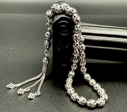 Gebetskette 925 Sterling Silber - Gümüş Tesbih Fizyon