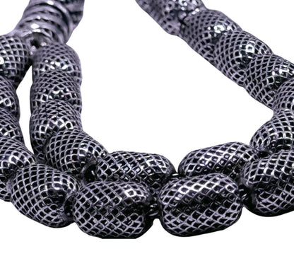 Tesbih aus 925er Silber - Gebetskette Kapselform Fizyon Sterlingsilber (Kopie)