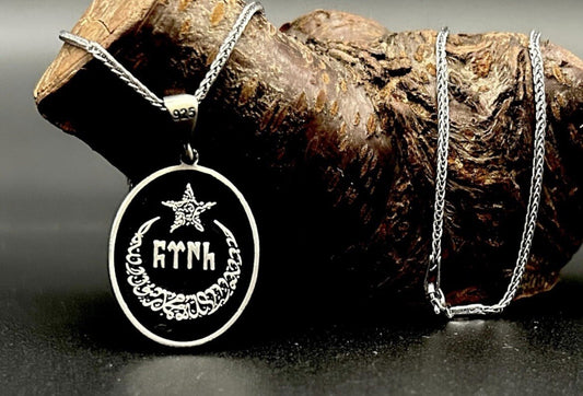 925 Sterling Silber "Ay Yildiz" Kette