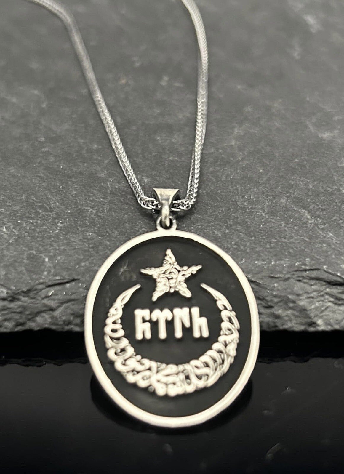 925 Sterling Silber "Ay Yildiz" Kette