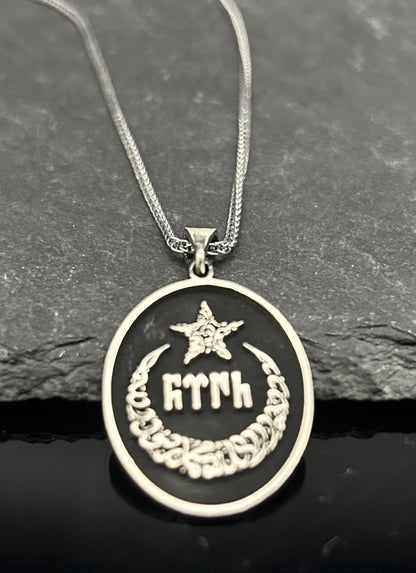 925 Sterling Silber "Ay Yildiz" Kette
