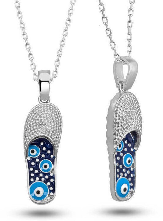 925 Sterling Silber "Nazar Boncuk" Kette